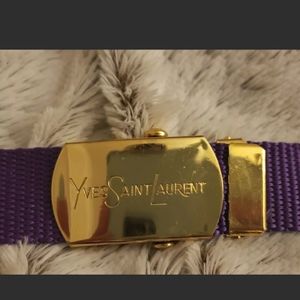 Yves Saint Laurent Belt (adjustable, one size)